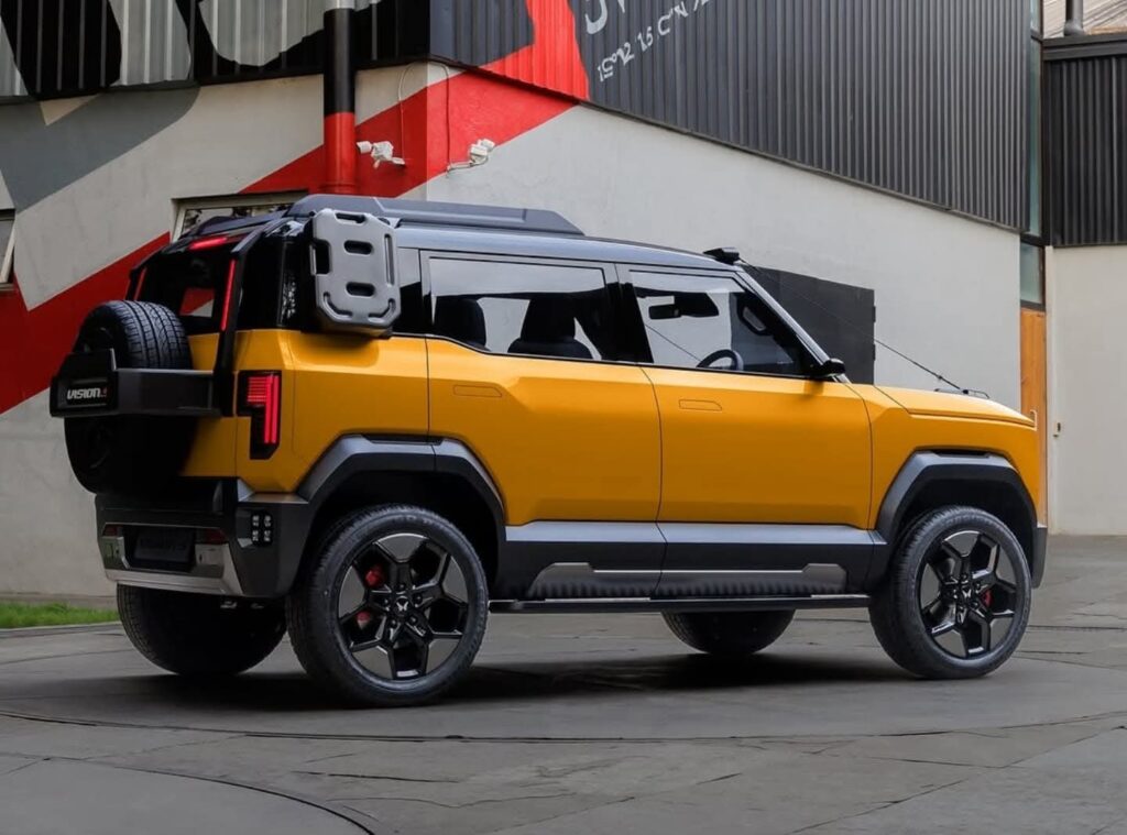 Mahindra Vision S – India’s Stylish Futuristic SUV 9 Mahindra vision s