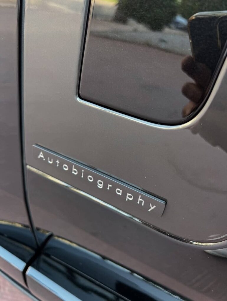 Range rover autobiography
