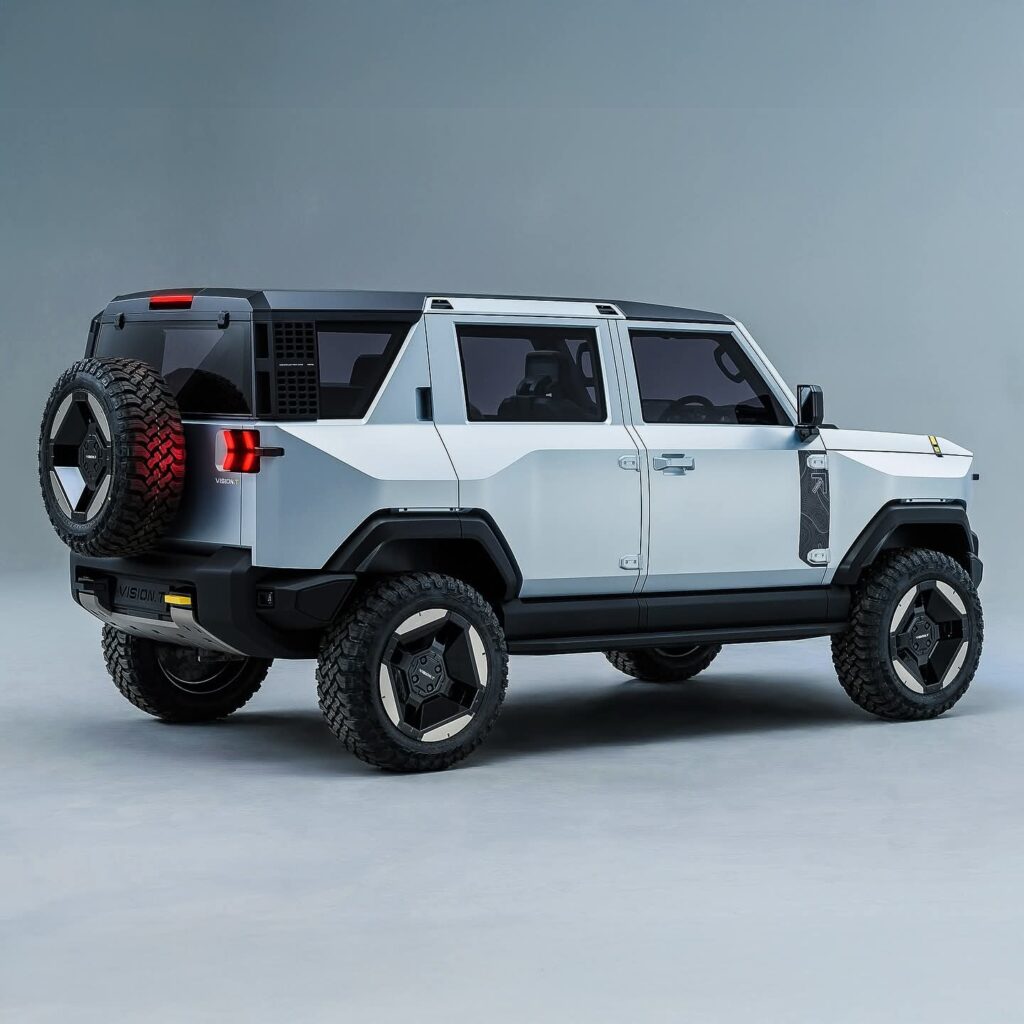 Mahindra Vision T – The Future SUV for India 4 Mahindra vision T