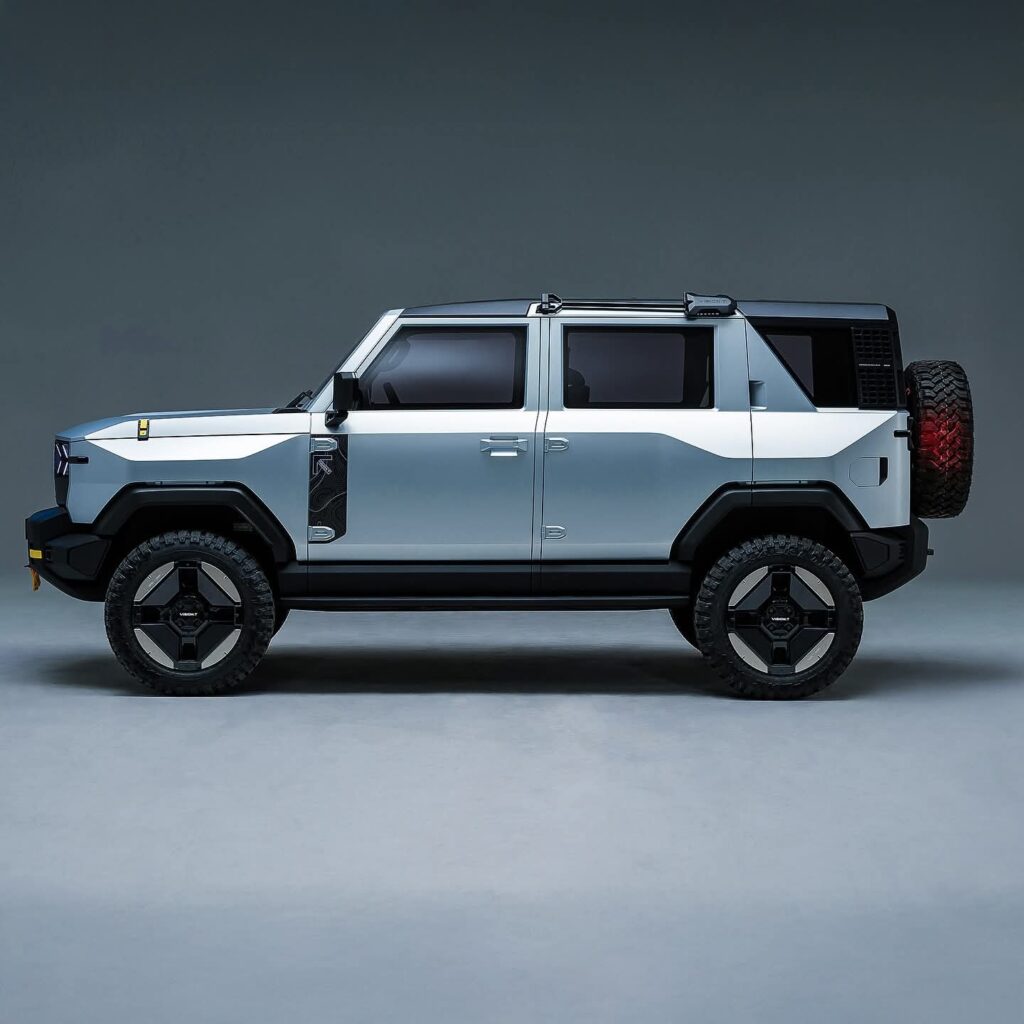 Mahindra Vision T – The Future SUV for India 5 Mahindra vision T